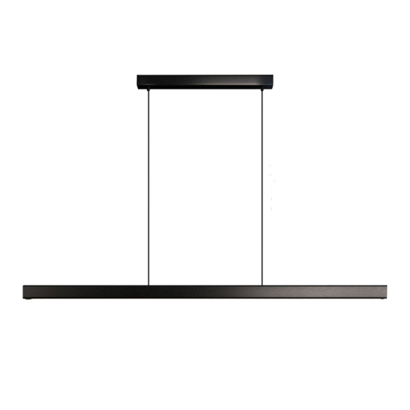 Contemporary Kitchen Pendant Light Metal Linear Island Pendant Light