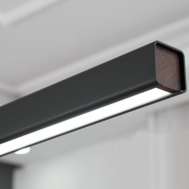 Contemporary Kitchen Pendant Light Metal Linear Island Pendant Light