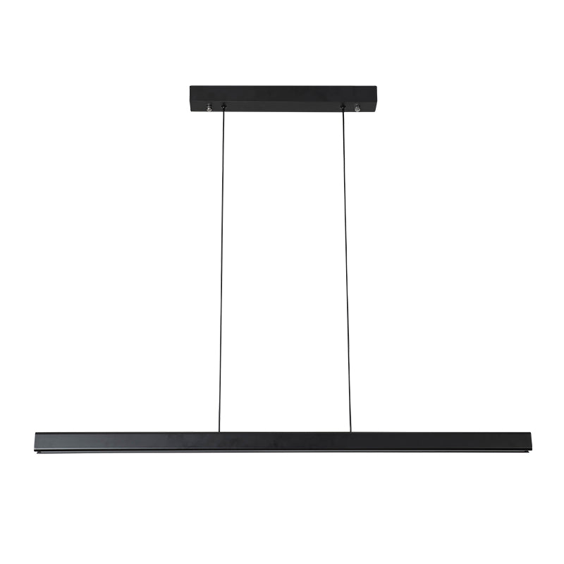 Contemporary Kitchen Pendant Light Metal Linear Island Pendant Light