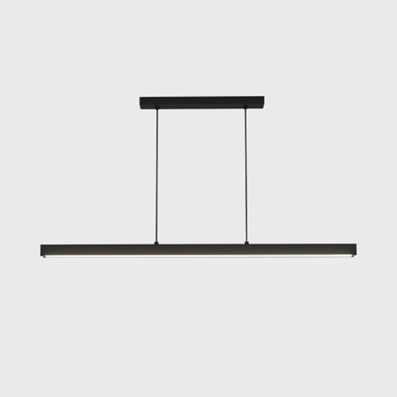 Contemporary Kitchen Pendant Light Metal Linear Island Pendant Light