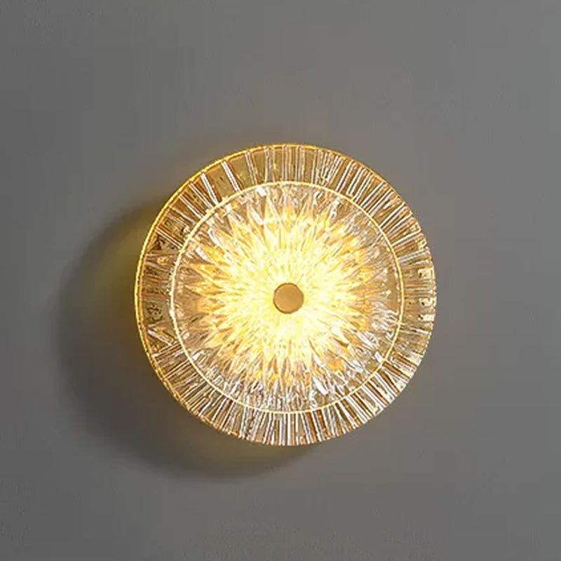 Accensione della parete di vetro postmoderna Vintage Vintage Vintage Postmodern per camera da letto