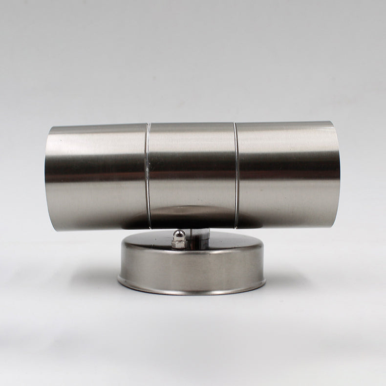 Splicet Moder Cylinder Shade Splique Spliques Apliques de acero inoxidable para el patio para el patio