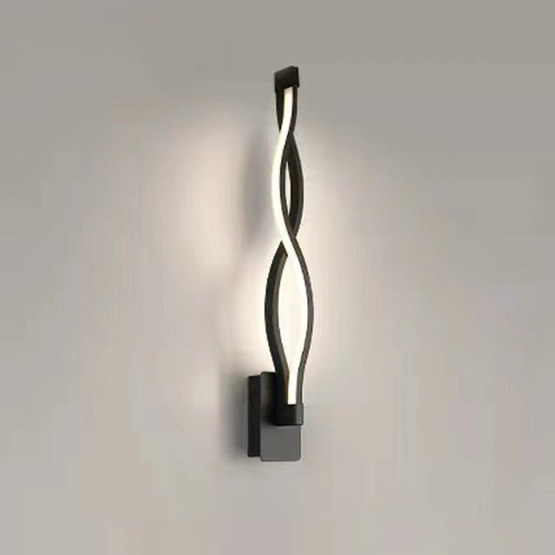 Diconcesos de apliques de pared de estilo moderno 1 Light Fonces para dormitorio de dormitorio