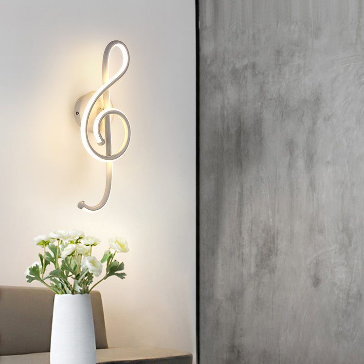 Diconcesos de apliques de pared de estilo moderno 1 Light Fonces para dormitorio de dormitorio