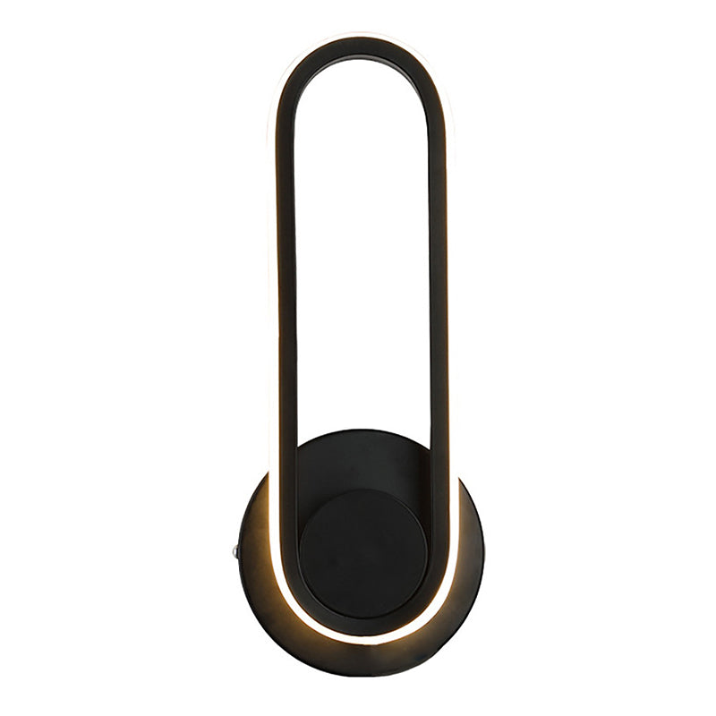 1 Licht geometrische Schatten Wandleuchte moderne Metall Wandmontageleuchte