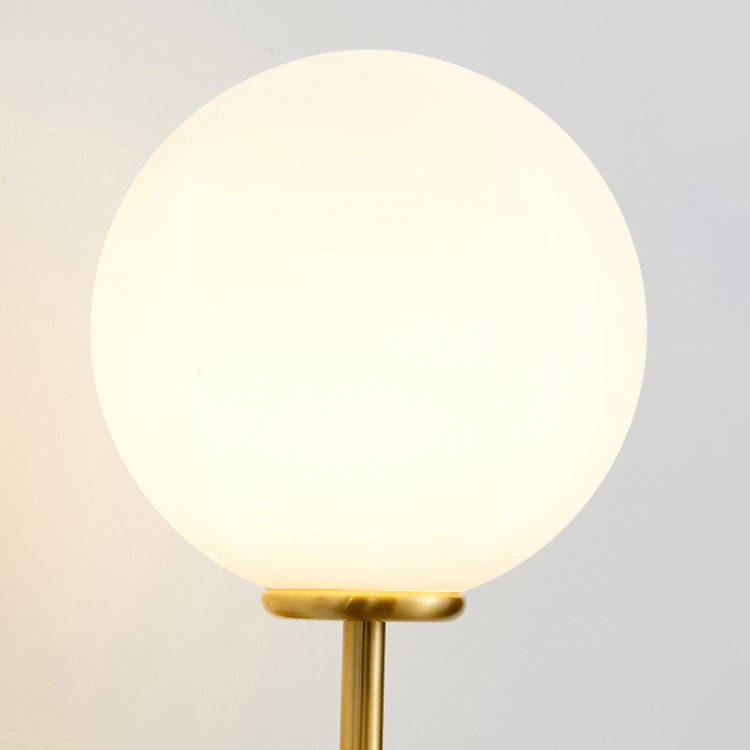 Éclairage d'éclairage mural à balle en or Métal Métal MODERNE 1 LIGNE MUR MUR MURD