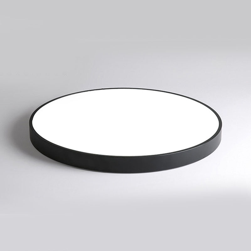 Lampada da soffitto rotonda in stile moderno nordico Lampada da incasso a LED in acrilico a 1 luce per corridoio