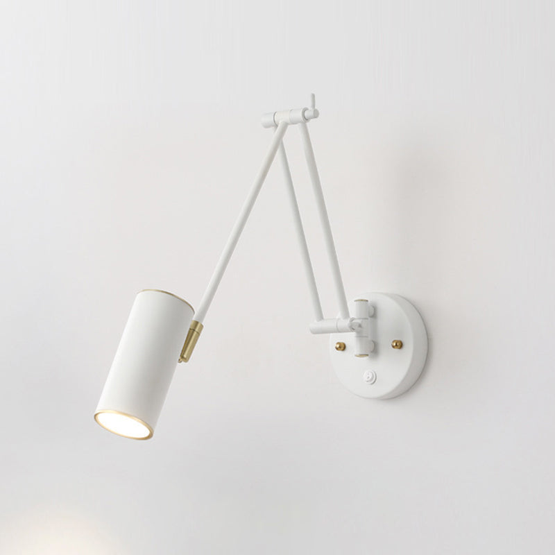 Modern Style Geometric Wall Mounted Light Fixture Metal 1 Light Wall Lighting Fixtures