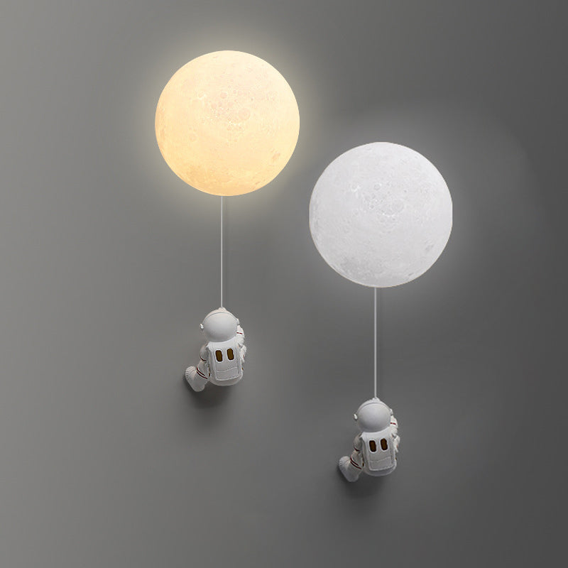 Modern Style Globe Wall Mounted Light Fixture Glass 1 Light Wall Lighting Fixtures