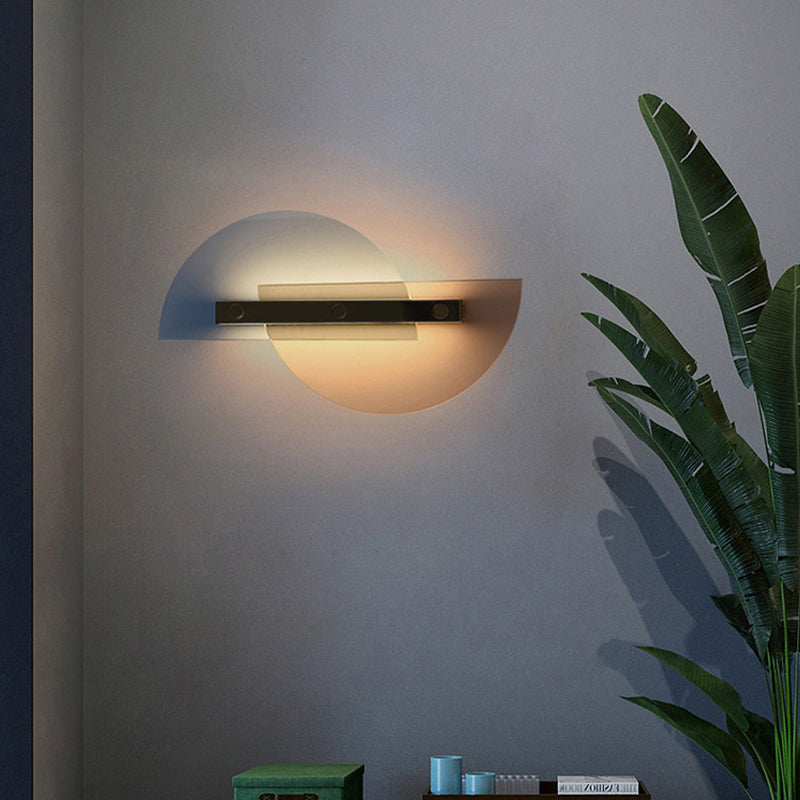 Geometric Wall Lighting Fixtures Glass Modern Style 1 Light Wall Mounted Light Fixture