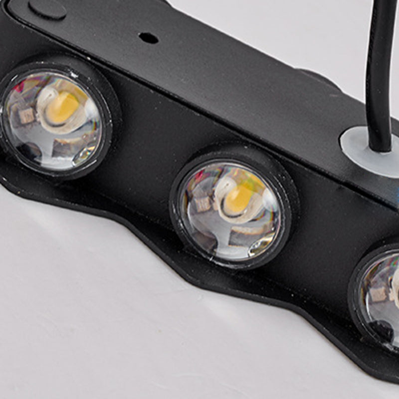 Illuminazione a parete diamanta in stile moderno lampada in metallo sconce per esterno