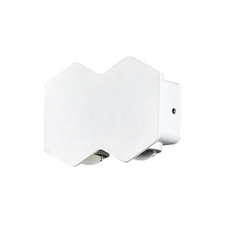 Illuminazione a parete diamanta in stile moderno lampada in metallo sconce per esterno