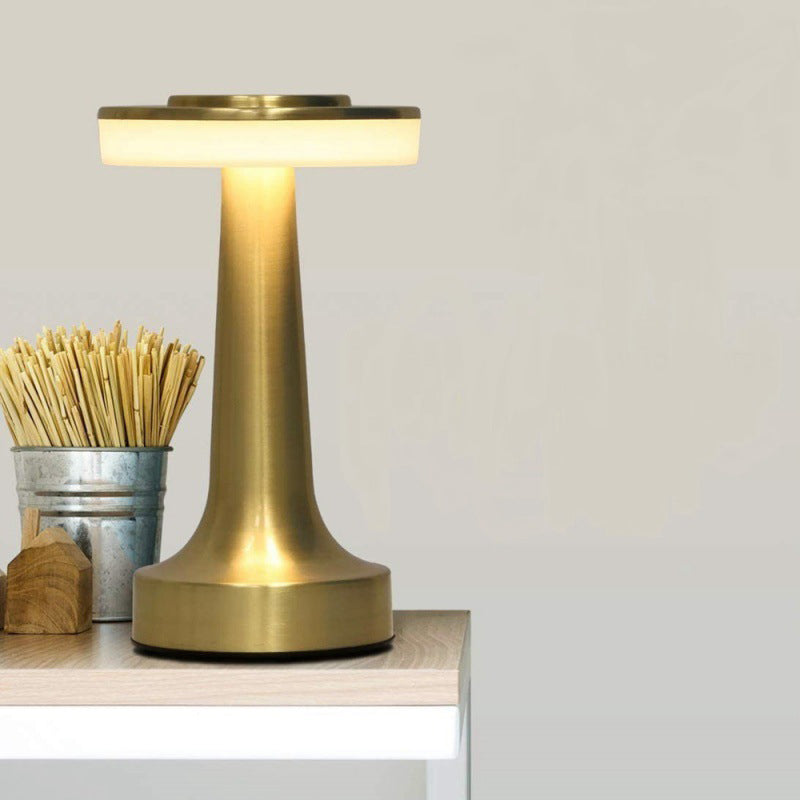 Modern Touching Switch LED Table Lamp Metal 1 Light Table Light for Restaurant Bar