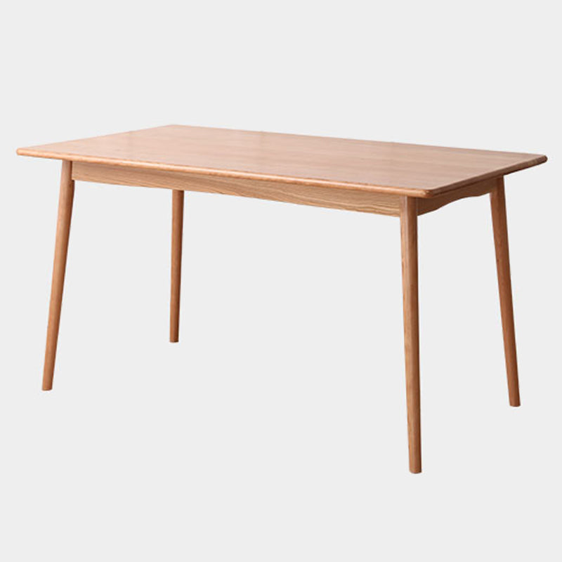 Solid Wood 4 Legs Dining Site Table eigentijdse dinette tafel voor thuiskeuken