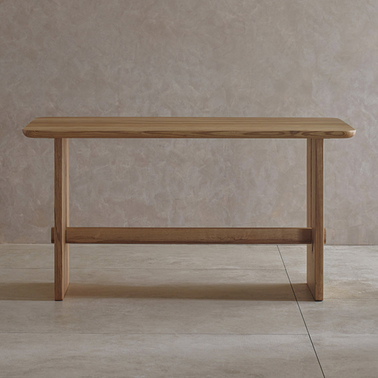 Kausal massives Holz Standard Esstisch Khaki Rechteck Form Esstisch für Küche