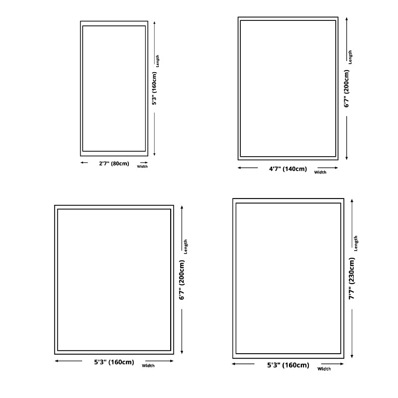 Grijs eenvoudig tapijten polyester grafisch vloerkleed niet-slip achterste tapijt voor woonkamer