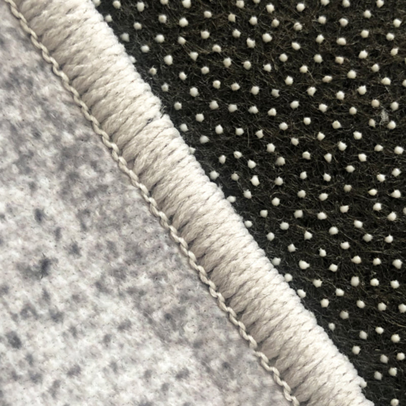 Lichtgrijs modern tapijt polyester grafisch binnen tapijt niet-slip achterste tapijt voor darwing kamer