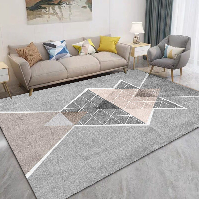 Tapis de tapis moderne en or