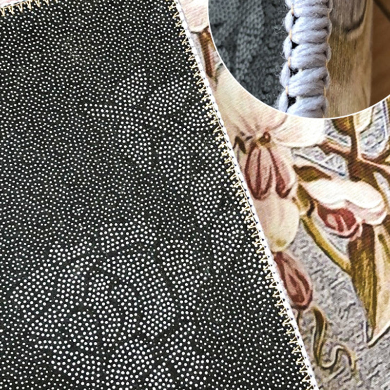 Tapis à imprimé tourbillon moderne tapis en polyester tapis d'intérieur résistant aux taches pour le salon