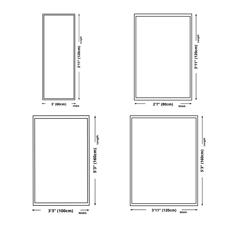 Brown Modern Carpet Polyester Color Block Carpet Washable Carpet for Living Room