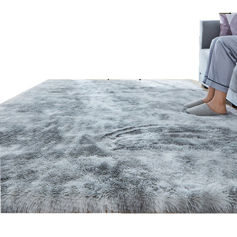 Tapis de tapis de shag nature créatif en polyester tapis d'intérieur