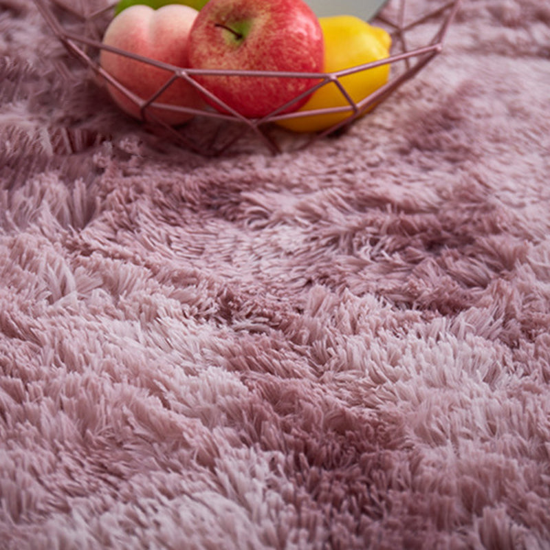 Tapis de tapis de shag nature créatif en polyester tapis d'intérieur