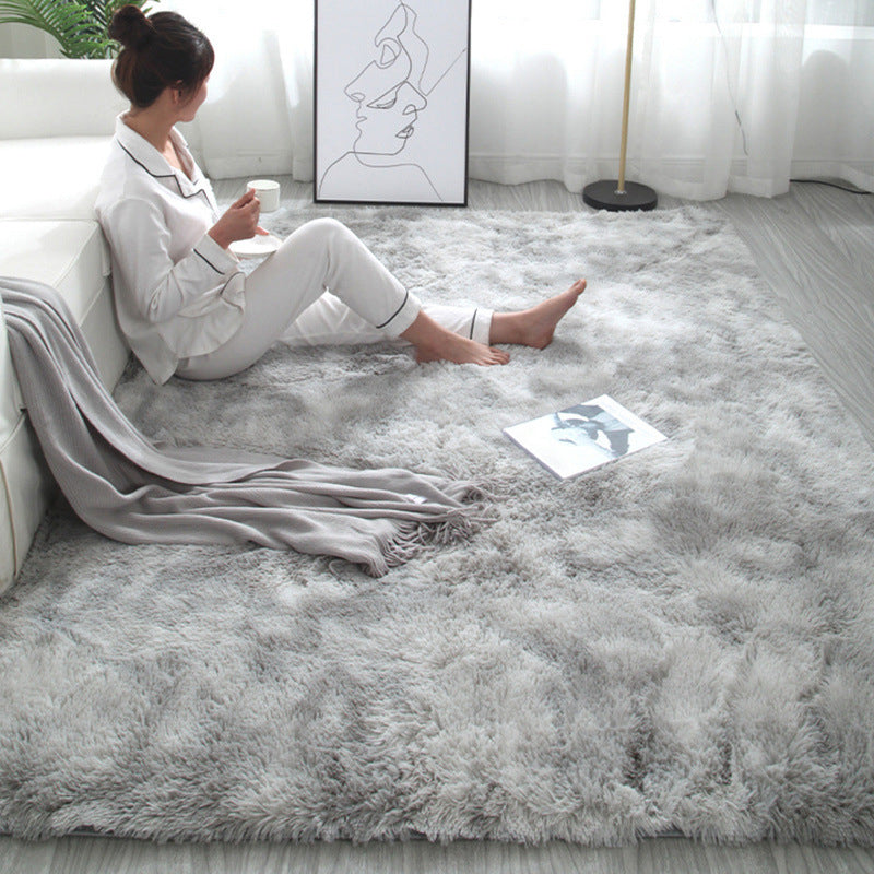 Tapis de tapis de shag nature créatif en polyester tapis d'intérieur