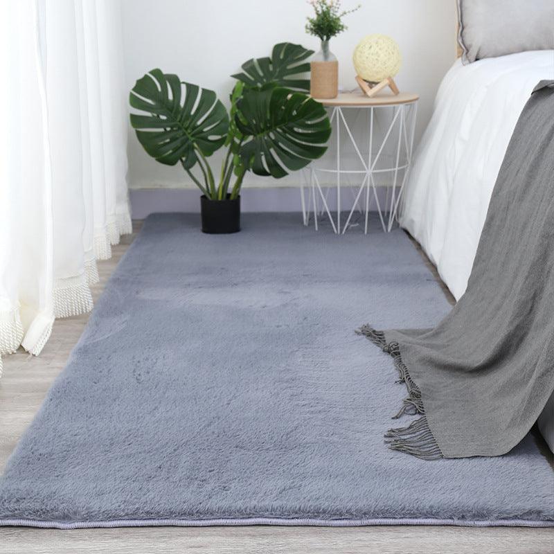 Apricot Casual Teppich Polyester Minderer Farbe Teppich Nicht-Rutsch-Backing Teppich für Wohnkultur