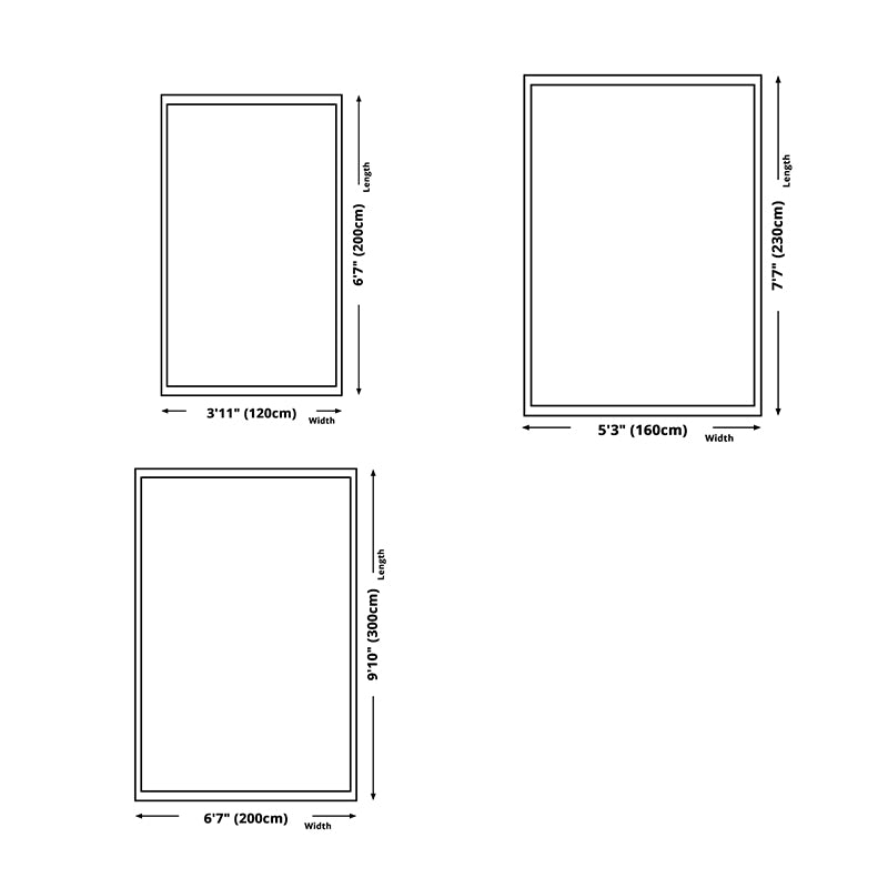 Gray Contemporary Rug Blending Graphic Area Rug Stain Resistant Rug for Living Room