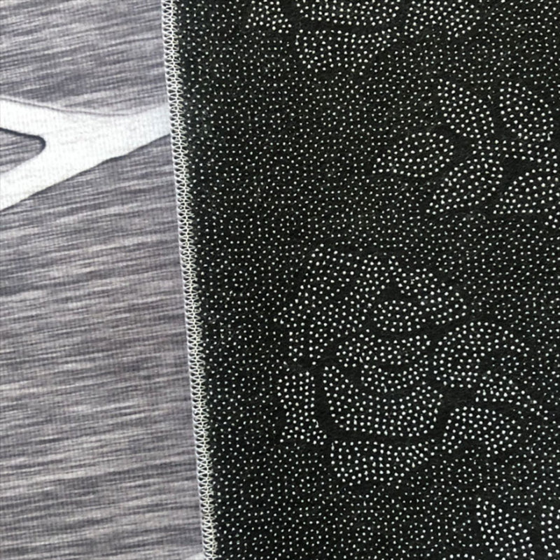 White Modern Rug Blending Graphic Indoor Rug Non-Slip Backing Rug for Living Room