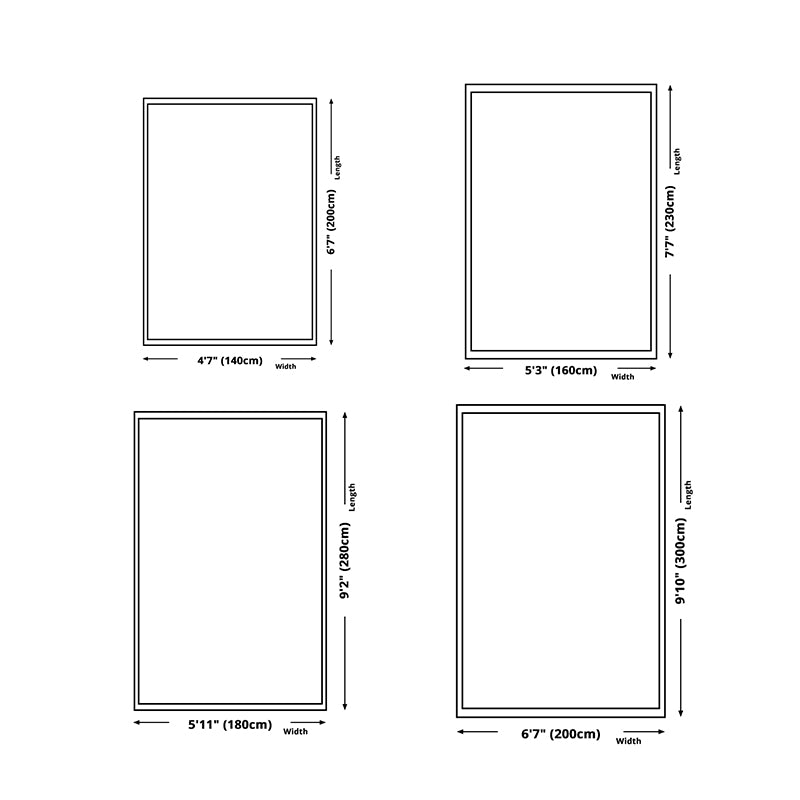 Fancy Modern Carpet Grey Geometric Pattern Area Rug Stain Resistant Rug for Living Room