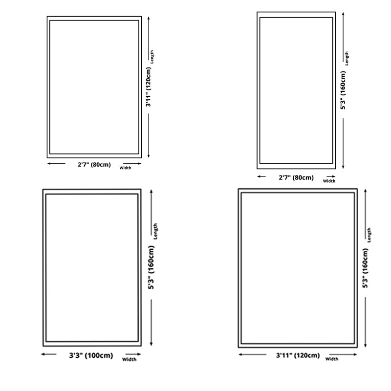 Gold Semicircle Rug Polyester Modern Rug Non-Slip Backing Rug for Living Room