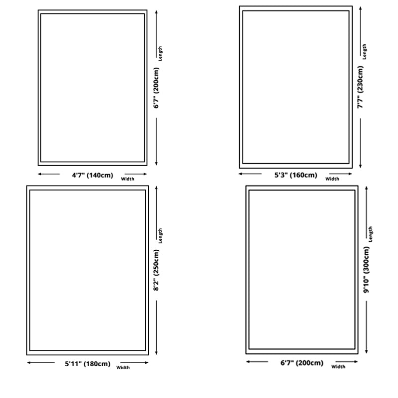 Stylish Modern Area Carpet Plaid Pattern Polyester Area Rug Non-Slip Backing Rug for Home Decor