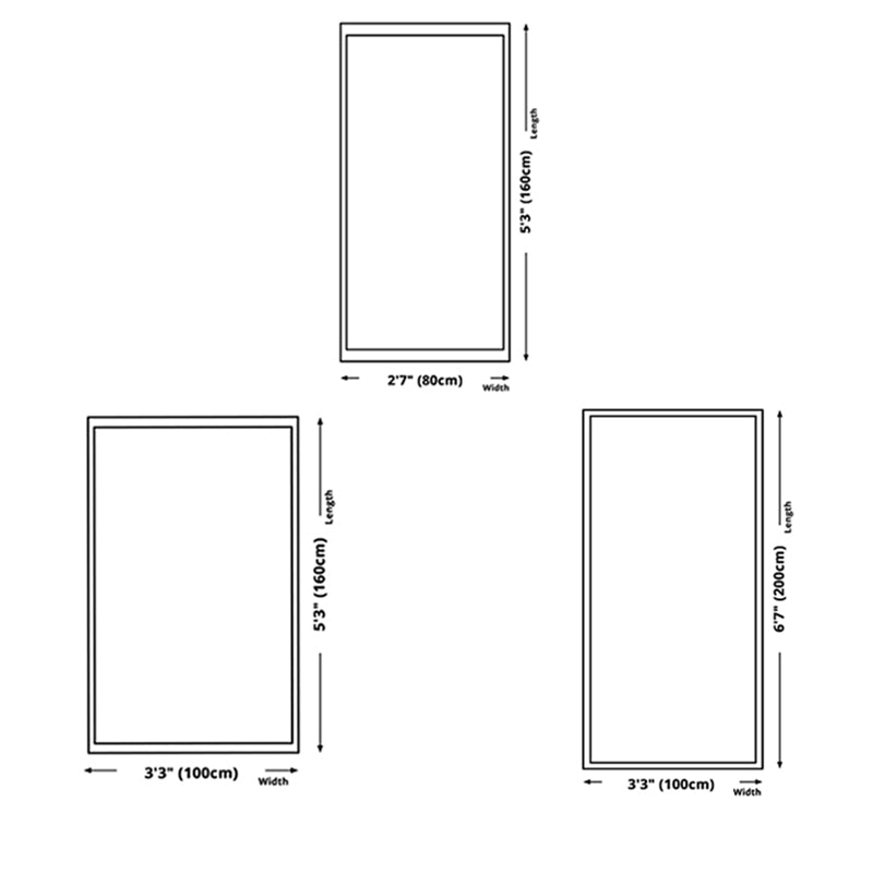 Modern Indoor Rug Geometric Patchwork Area Rug Polyester Non-Slip Carpet for Living Room