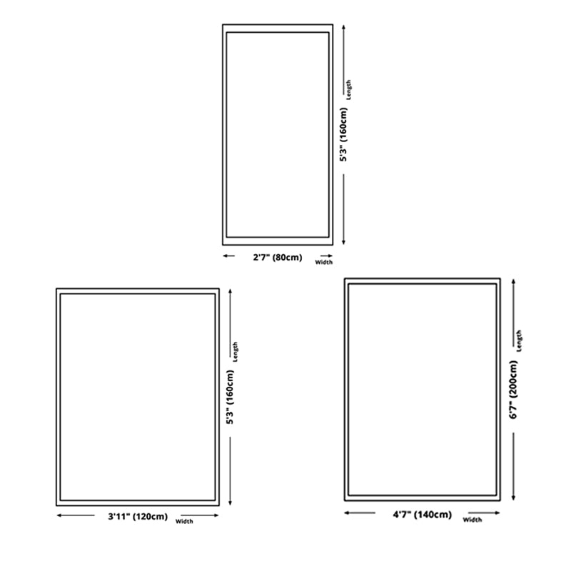 Casual grafisch patroon tapijt polyester polyester binnen tapijt niet-slip ruggebied tapijt voor woonkamer