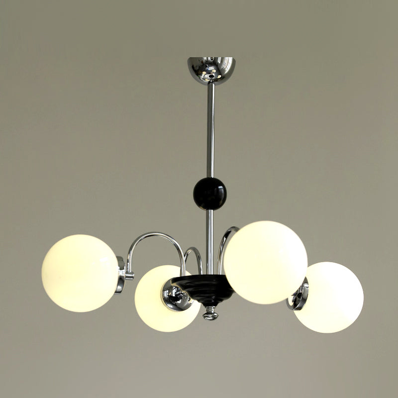 Stile moderno Global Hanging lampadario Light Light Glass Lampadario Fissature di illuminazione