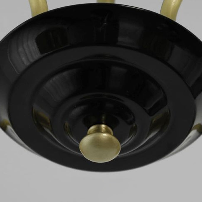 Stile moderno Global Hanging lampadario Light Light Glass Lampadario Fissature di illuminazione