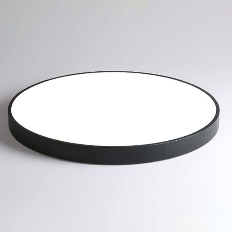 Ronde vorm LED-plafondlamp Modern Macaroon Iron 1 Light Inbouw voor slaapkamergangpad