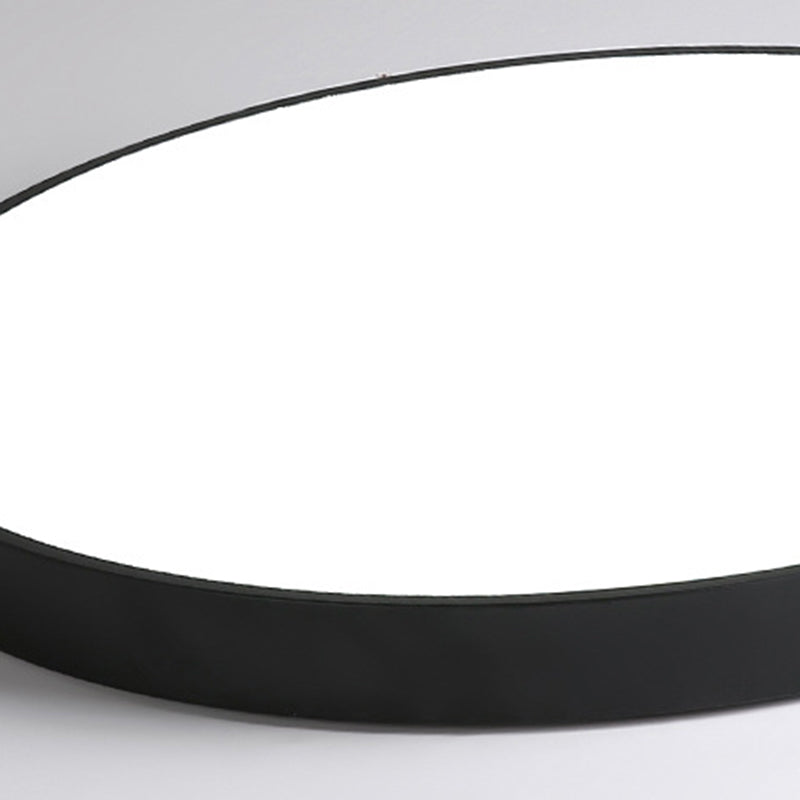 Ronde vorm LED-plafondlamp Modern Macaroon Iron 1 Light Inbouw voor slaapkamergangpad