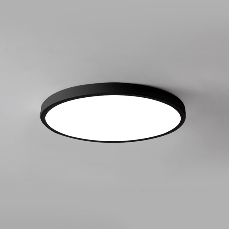 Ronde vorm LED-plafondlamp Modern acryl 1-lichts inbouw voor gangpad