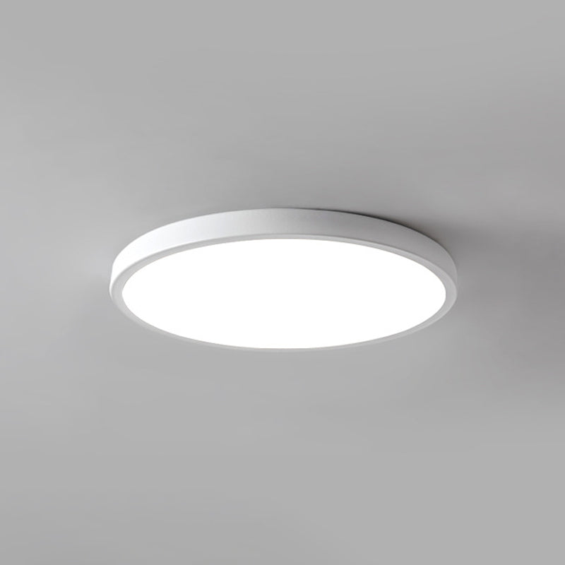 Ronde vorm LED-plafondlamp Modern acryl 1-lichts inbouw voor gangpad