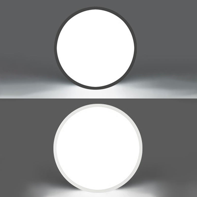Ronde vorm LED-plafondlamp Modern acryl 1-lichts inbouw voor gangpad
