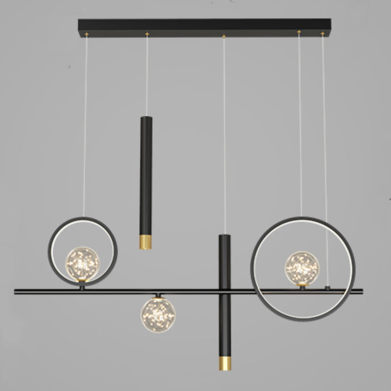 Modern Kitchen Pendant Lights Linear Chandelier Island Lighting Fixtures