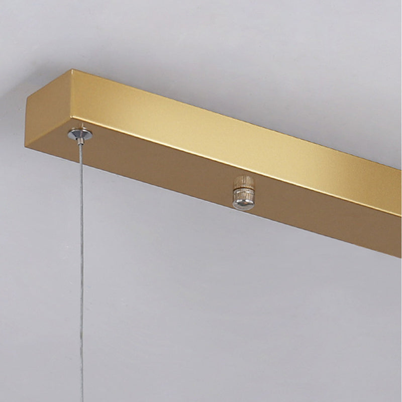 Modern Geometric Pendant Lighting Island Metals 3 Light Island Lights