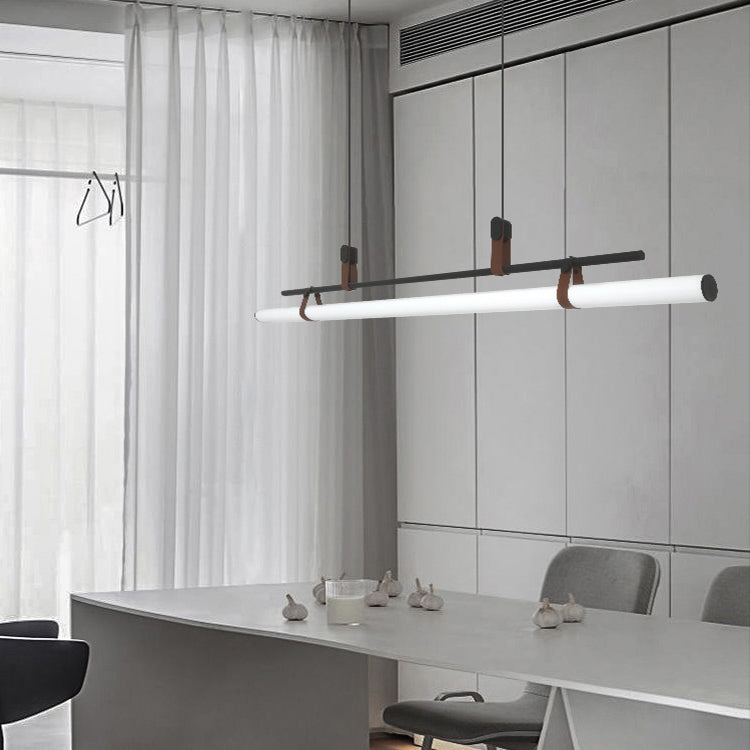 Linear Island Chandelier Lights Modern Acrylic Chandelier Lighting Fixtures