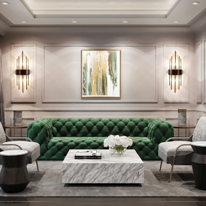 Moderne Röhrchen Wandmontierte Leuchte Glas 3 Lichter Wandleuchte Armaturen