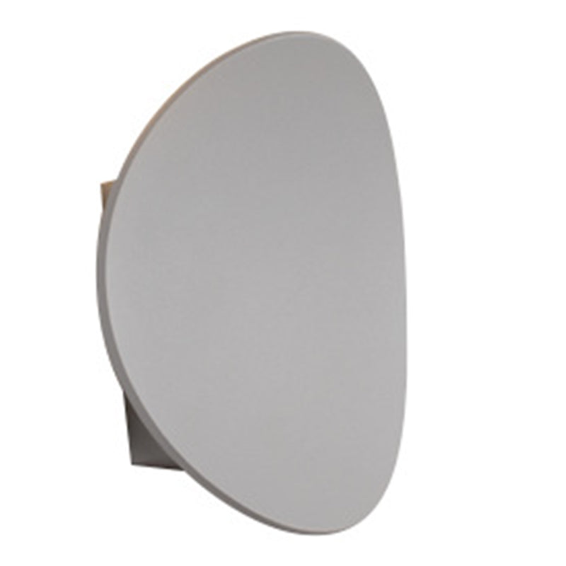 Moderner Kreis LED -Wandlampe Metall 1 Licht Wandbeleuchtung