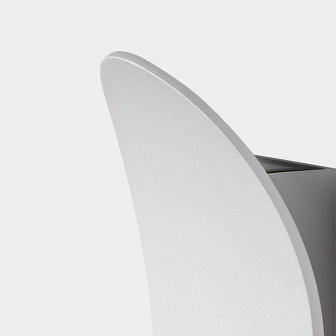 Moderner Kreis LED -Wandlampe Metall 1 Licht Wandbeleuchtung