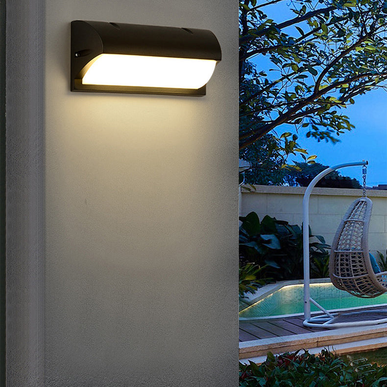 Moderner Stil Geometrischer LED -Wandlampen -Acryl 1 Lichtwandbeleuchtung