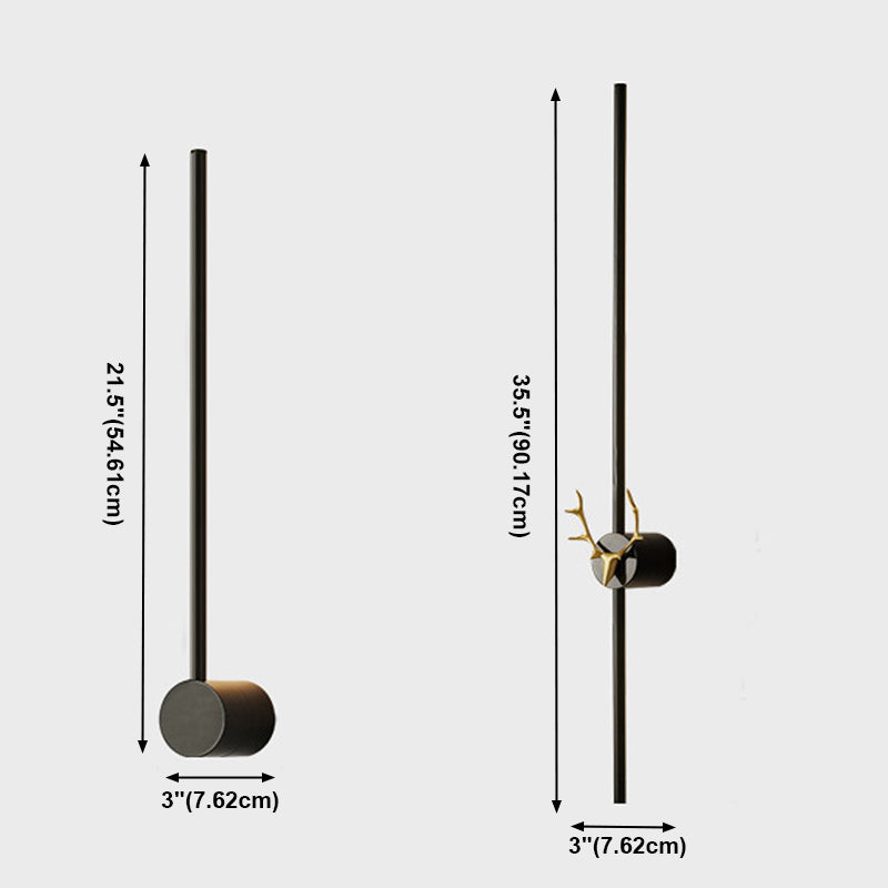 Estilo moderno Simple Lineal Wall Disconce Metal Donces para corredor